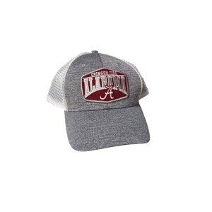 Alabama Crimson‎ Tide Fan Favorite Snapback Hat Gray/White Mesh Adjustable